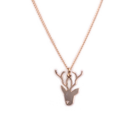 Tiny Deer Necklace