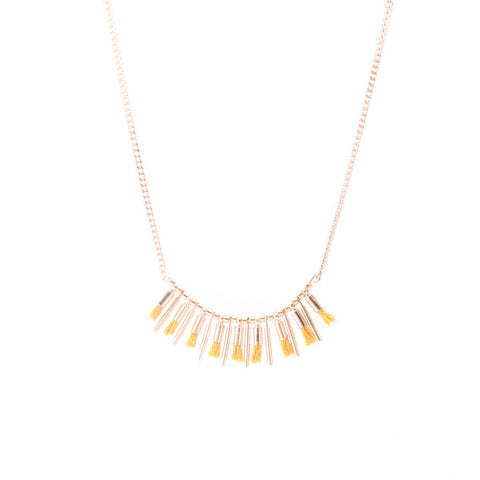 Isia Yellow Necklace